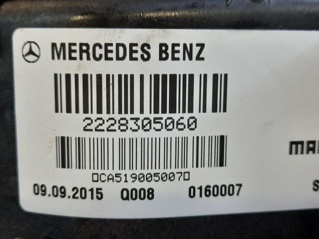 bontott MERCEDES-BENZ S-CLASS Fűtés Box