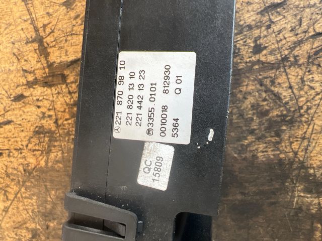 bontott MERCEDES-BENZ S-CLASS Fűtéskapcsoló (digit klímás)