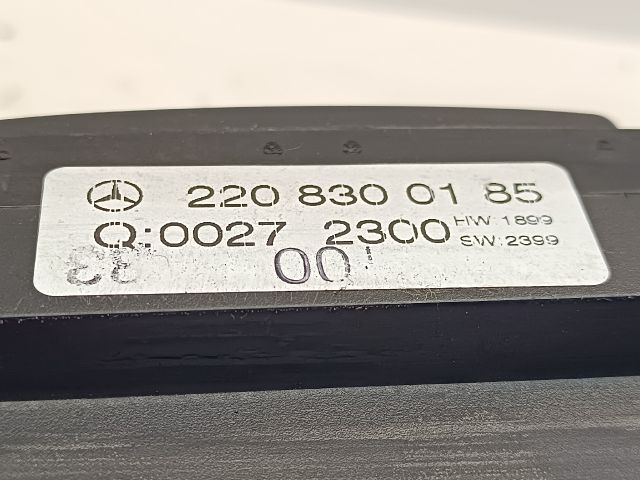 bontott MERCEDES-BENZ S-CLASS Fűtéskapcsoló (digit klímás)
