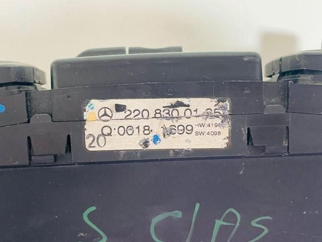 bontott MERCEDES-BENZ S-CLASS Fűtéskapcsoló