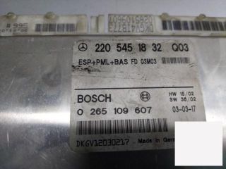 bontott MERCEDES-BENZ S-CLASS Futómű Vezérlő Modul