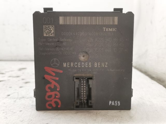 bontott MERCEDES-BENZ S-CLASS Gateway Elektronika