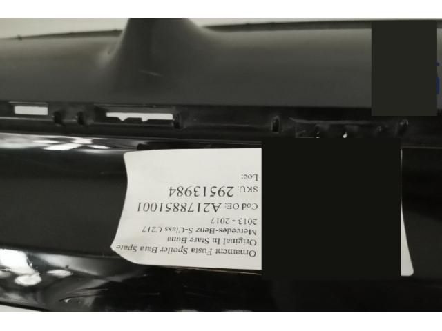bontott MERCEDES-BENZ S-CLASS Hátsó Lökhárító Alsó (Műanyag)