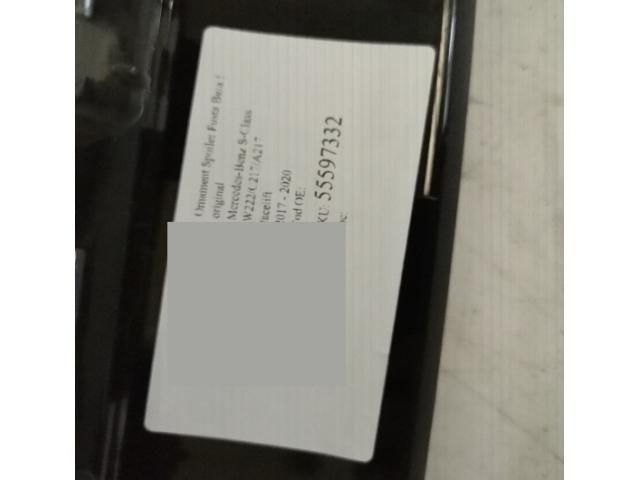 bontott MERCEDES-BENZ S-CLASS Hátsó Lökhárító Díszléc