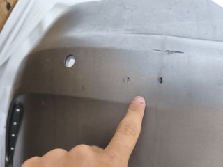 bontott MERCEDES-BENZ S-CLASS Hátsó Lökhárító (Részeivel)