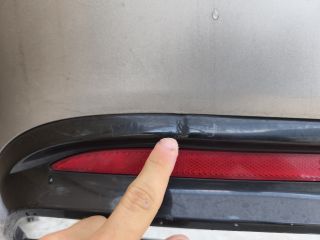 bontott MERCEDES-BENZ S-CLASS Hátsó Lökhárító (Részeivel)