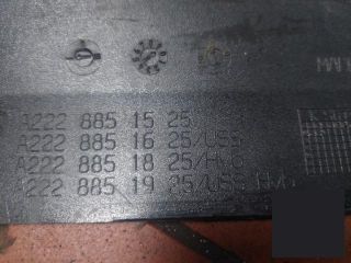 bontott MERCEDES-BENZ S-CLASS Hátsó Lökhárító (Üresen)