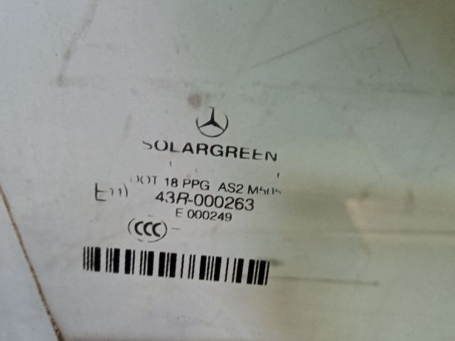 bontott MERCEDES-BENZ S-CLASS Jobb első Ablak