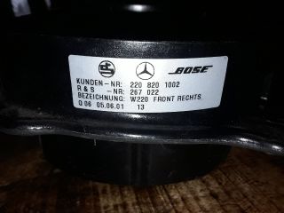 bontott MERCEDES-BENZ S-CLASS Jobb első Hangszóró