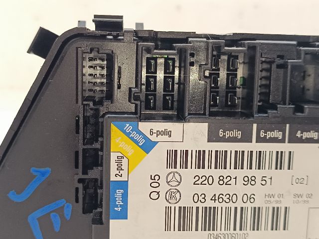 bontott MERCEDES-BENZ S-CLASS Jobb első Ülésállító Kapcsoló