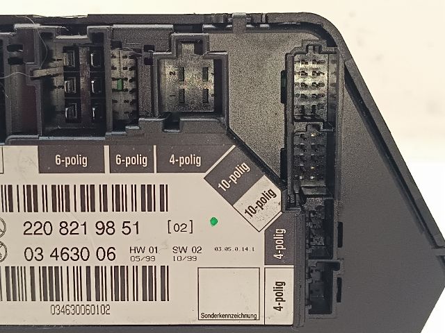 bontott MERCEDES-BENZ S-CLASS Jobb első Ülésállító Kapcsoló