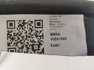 bontott MERCEDES-BENZ S-CLASS Jobb Fényszóró Lámpakeret