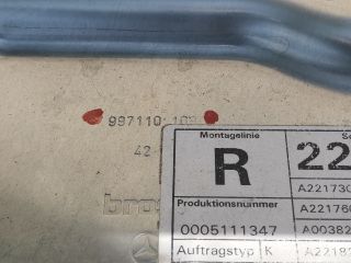 bontott MERCEDES-BENZ S-CLASS Jobb hátsó Ablakemelő Szerkezet (Elektromos)
