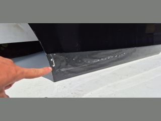 bontott MERCEDES-BENZ S-CLASS Jobb hátsó Ajtó (Üres lemez)