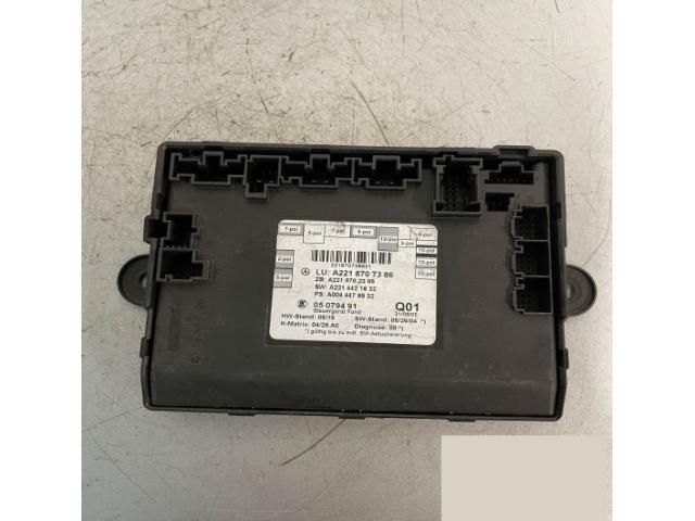 bontott MERCEDES-BENZ S-CLASS Jobb hátsó Ajtó Vezérlőegység