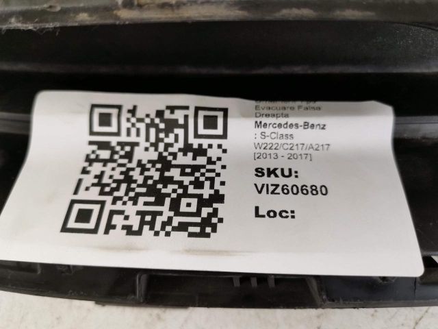 bontott MERCEDES-BENZ S-CLASS Jobb hátsó Lökhárító Díszléc