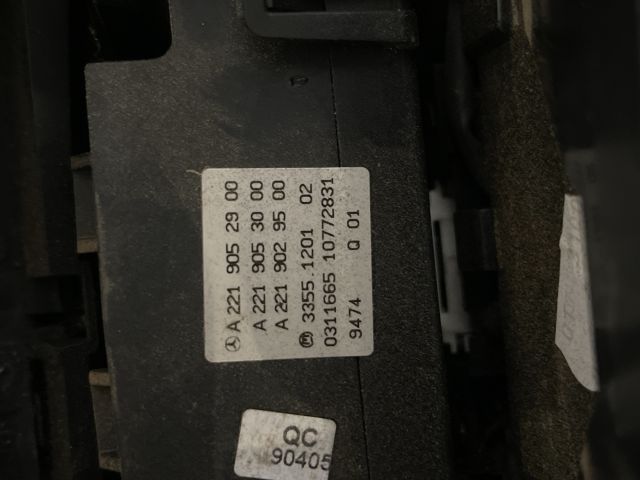 bontott MERCEDES-BENZ S-CLASS Klíma Kapcsoló