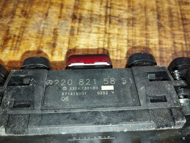 bontott MERCEDES-BENZ S-CLASS Kombinált Kapcsoló