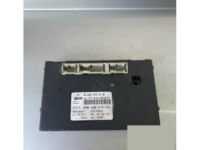 bontott MERCEDES-BENZ S-CLASS Komfort Elektronika