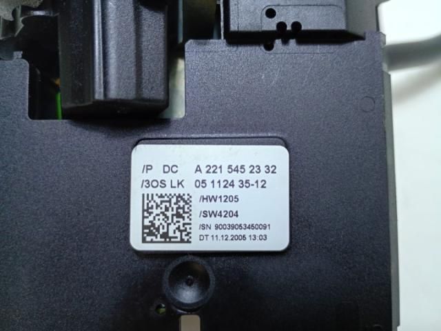 bontott MERCEDES-BENZ S-CLASS Komplett Kormánykapcsoló (Bajuszkapcsoló)