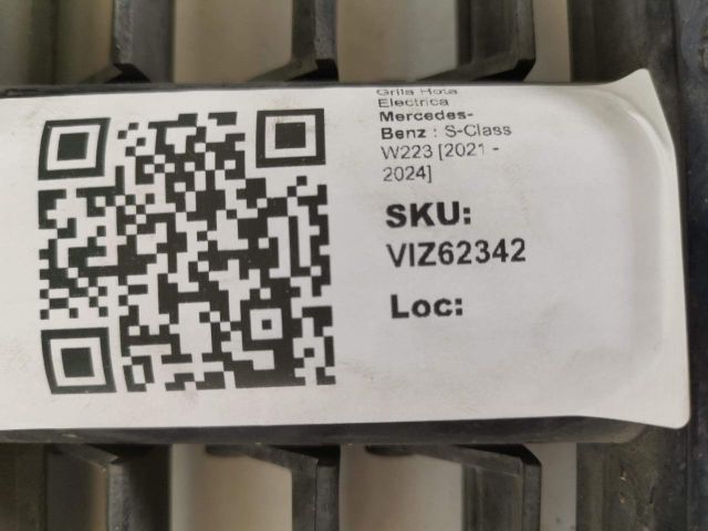 bontott MERCEDES-BENZ S-CLASS Légbeömlő