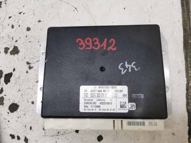 bontott MERCEDES-BENZ S-CLASS Légrugó Vezérlő