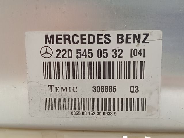 bontott MERCEDES-BENZ S-CLASS Légrugó Vezérlő