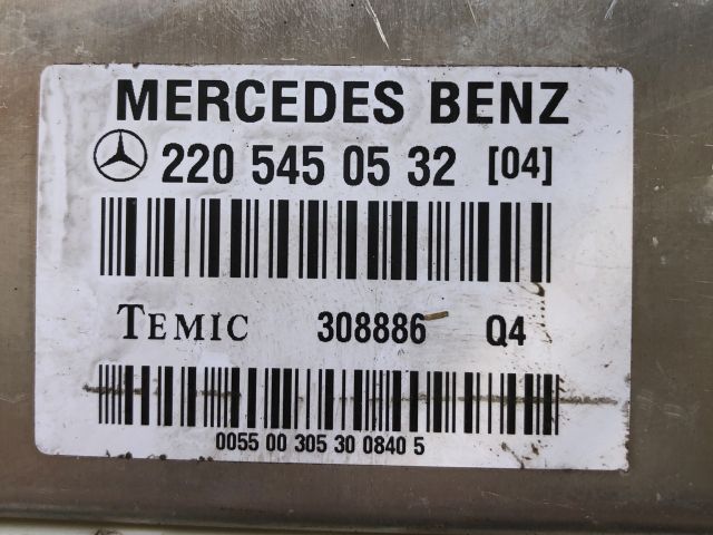 bontott MERCEDES-BENZ S-CLASS Légrugó Vezérlő