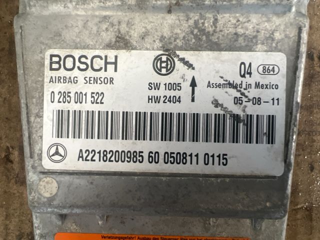 bontott MERCEDES-BENZ S-CLASS Légzsák Elektronika