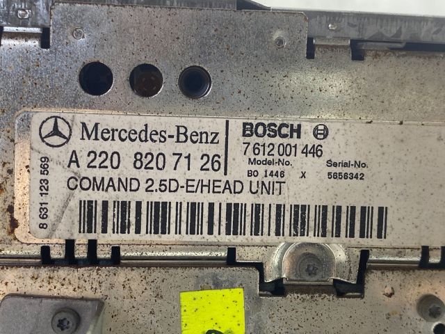 bontott MERCEDES-BENZ S-CLASS Rádió / CD