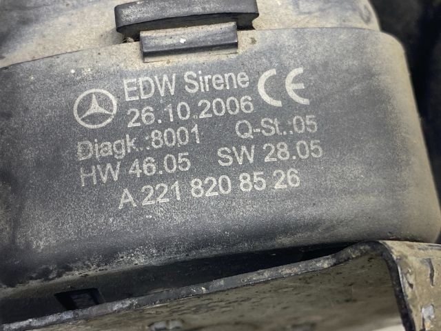 bontott MERCEDES-BENZ S-CLASS Riasztó Hangszóró