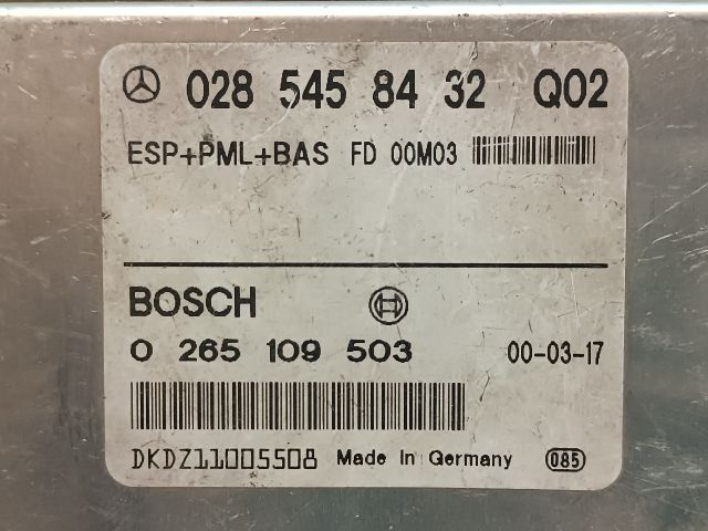 bontott MERCEDES-BENZ S-CLASS Menetstabilizátor Elektronika