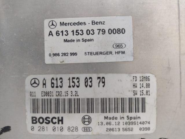 bontott MERCEDES-BENZ S-CLASS Motorvezérlő