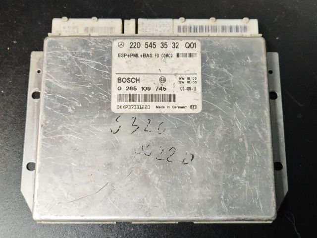 bontott MERCEDES-BENZ S-CLASS Menetstabilizátor Elektronika