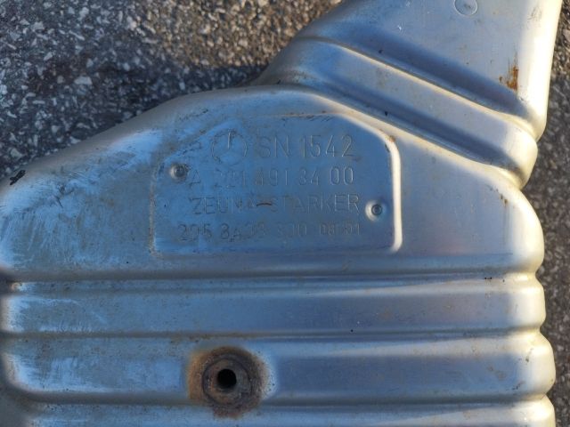 bontott MERCEDES-BENZ S-CLASS Komplett Kipufogó Rendszer