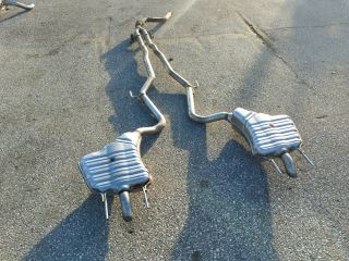 bontott MERCEDES-BENZ S-CLASS Komplett Kipufogó Rendszer