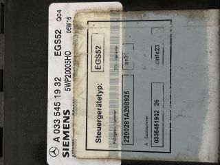 bontott MERCEDES-BENZ S-CLASS Automata Váltó Elektronika