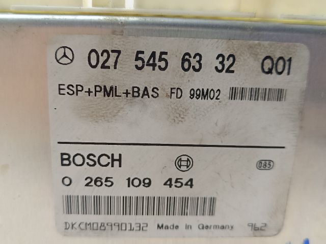 bontott MERCEDES-BENZ S-CLASS Menetstabilizátor Elektronika