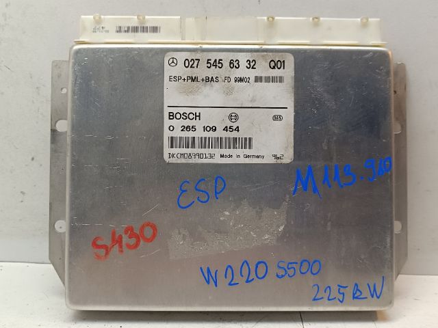 bontott MERCEDES-BENZ S-CLASS Menetstabilizátor Elektronika