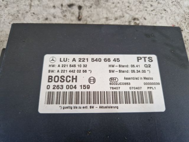 bontott MERCEDES-BENZ S-CLASS Tolatóradar Elektronika