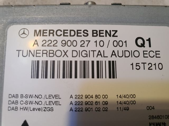 bontott MERCEDES-BENZ S-CLASS Végfok