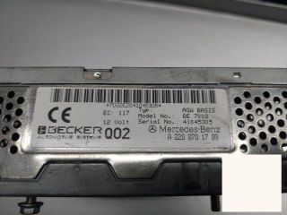 bontott MERCEDES-BENZ S-CLASS Végfok