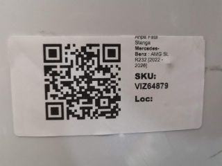 bontott MERCEDES-BENZ SL Bal első Sárvédő