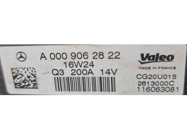 bontott MERCEDES-BENZ SLC Generátor