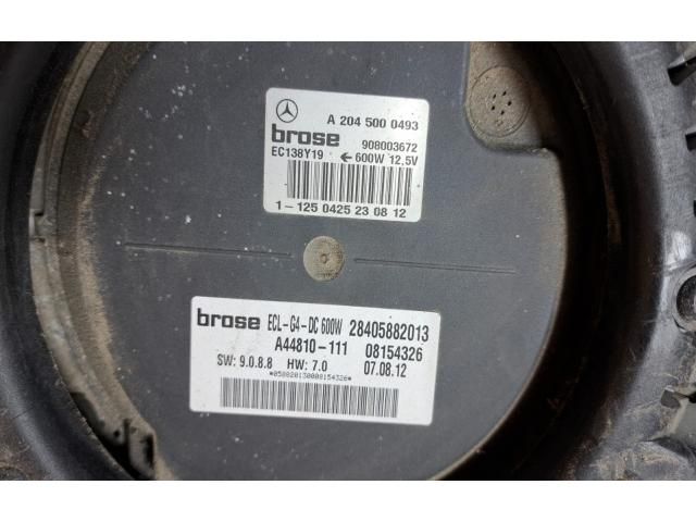 bontott MERCEDES-BENZ SLK Hűtőventilátor