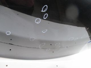 bontott MERCEDES-BENZ SLK Csomagtérajtó (Üres lemez)