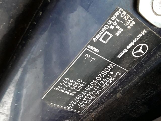 bontott MERCEDES-BENZ SLK Csomagtérajtó (Üres lemez)