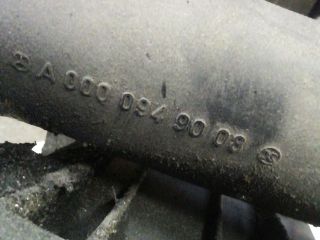 bontott MERCEDES-BENZ SPRINTER Légszűrő Ház