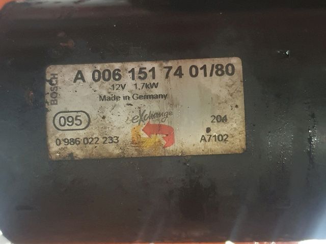 bontott MERCEDES-BENZ SPRINTER Önindító