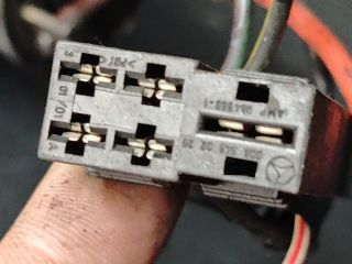 bontott MERCEDES-BENZ SPRINTER Gyújtáskapcsoló